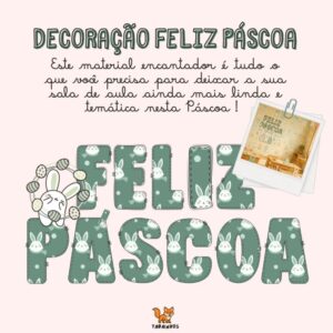 Decoração Feliz Páscoa