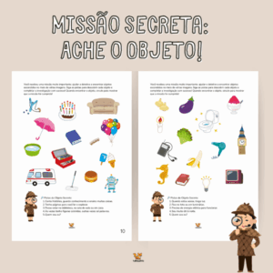 Missão Secreta: Ache o Objeto!