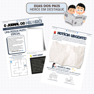 O Jornal do Meu Herói – Edição Especial | Dia dos Pais